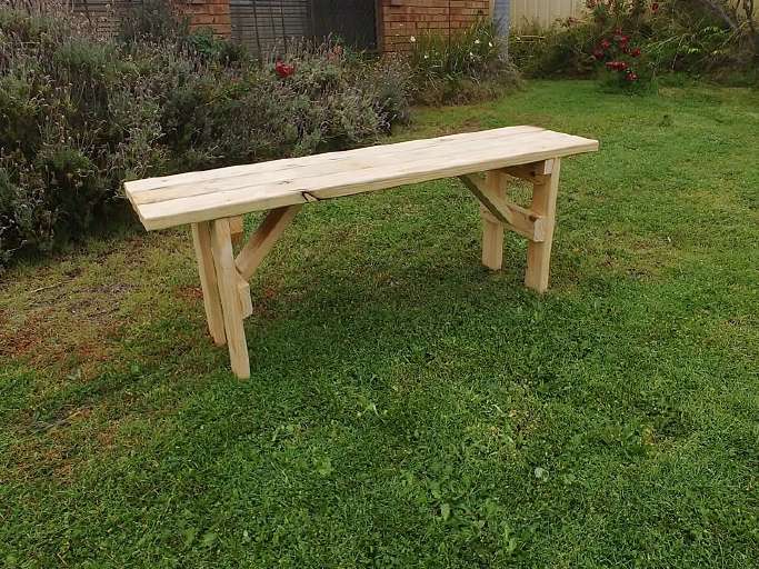 Prime Picnic Tables Bench straight legs